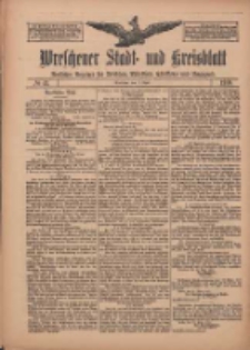 Wreschener Stadt und Kreisblatt: amtlicher Anzeiger für Wreschen, Miloslaw, Strzalkowo und Umgegend 1910.04.07 Nr41