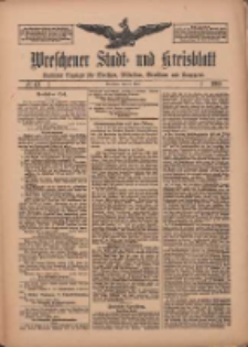 Wreschener Stadt und Kreisblatt: amtlicher Anzeiger für Wreschen, Miloslaw, Strzalkowo und Umgegend 1910.04.12 Nr43