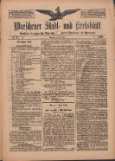 Wreschener Stadt und Kreisblatt: amtlicher Anzeiger f&uuml;r Wreschen, Miloslaw, Strzalkowo und Umgegend 1910.04.14 Nr44