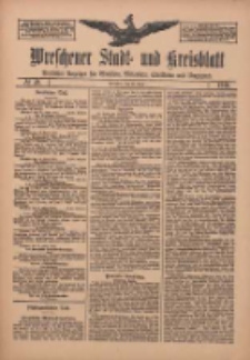 Wreschener Stadt und Kreisblatt: amtlicher Anzeiger f&uuml;r Wreschen, Miloslaw, Strzalkowo und Umgegend 1910.04.23 Nr48