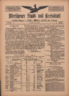 Wreschener Stadt und Kreisblatt: amtlicher Anzeiger f&uuml;r Wreschen, Miloslaw, Strzalkowo und Umgegend 1910.04.30 Nr51