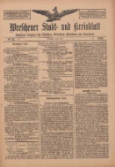 Wreschener Stadt und Kreisblatt: amtlicher Anzeiger für Wreschen, Miloslaw, Strzalkowo und Umgegend 1910.05.03 Nr52