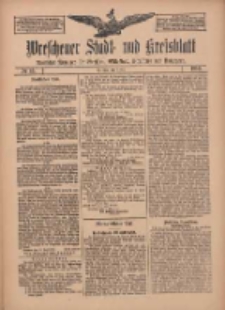 Wreschener Stadt und Kreisblatt: amtlicher Anzeiger für Wreschen, Miloslaw, Strzalkowo und Umgegend 1910.05.05 Nr53