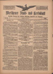 Wreschener Stadt und Kreisblatt: amtlicher Anzeiger für Wreschen, Miloslaw, Strzalkowo und Umgegend 1910.05.21 Nr60