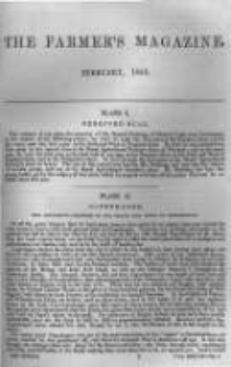 The Farmer's Magazine and Monthly Journal of the Agricultural Interest. 1853 Vol.3 No.2