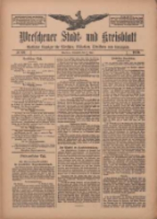 Wreschener Stadt und Kreisblatt: amtlicher Anzeiger f&uuml;r Wreschen, Miloslaw, Strzalkowo und Umgegend 1910.06.11 Nr69