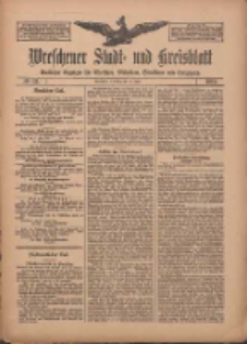Wreschener Stadt und Kreisblatt: amtlicher Anzeiger f&uuml;r Wreschen, Miloslaw, Strzalkowo und Umgegend 1910.06.21 Nr73