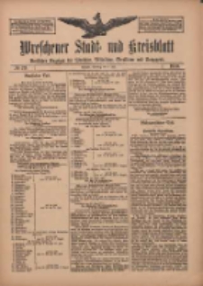 Wreschener Stadt und Kreisblatt: amtlicher Anzeiger für Wreschen, Miloslaw, Strzalkowo und Umgegend 1910.07.05 Nr79