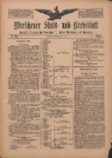 Wreschener Stadt und Kreisblatt: amtlicher Anzeiger f&uuml;r Wreschen, Miloslaw, Strzalkowo und Umgegend 1910.07.07 Nr80