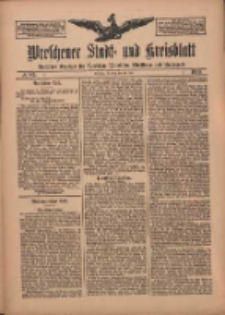 Wreschener Stadt und Kreisblatt: amtlicher Anzeiger f&uuml;r Wreschen, Miloslaw, Strzalkowo und Umgegend 1910.07.12 Nr82