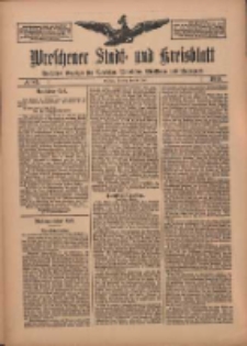 Wreschener Stadt und Kreisblatt: amtlicher Anzeiger für Wreschen, Miloslaw, Strzalkowo und Umgegend 1910.07.12 Nr82