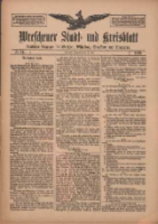 Wreschener Stadt und Kreisblatt: amtlicher Anzeiger f&uuml;r Wreschen, Miloslaw, Strzalkowo und Umgegend 1910.07.16 Nr84