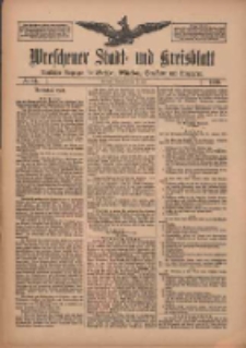 Wreschener Stadt und Kreisblatt: amtlicher Anzeiger für Wreschen, Miloslaw, Strzalkowo und Umgegend 1910.07.16 Nr84