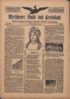 Wreschener Stadt und Kreisblatt: amtlicher Anzeiger für Wreschen, Miloslaw, Strzalkowo und Umgegend 1910.07.19 Nr85