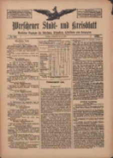 Wreschener Stadt und Kreisblatt: amtlicher Anzeiger für Wreschen, Miloslaw, Strzalkowo und Umgegend 1910.07.30 Nr90