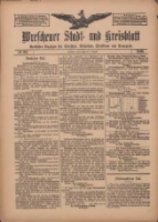 Wreschener Stadt und Kreisblatt: amtlicher Anzeiger f&uuml;r Wreschen, Miloslaw, Strzalkowo und Umgegend 1910.08.04 Nr92