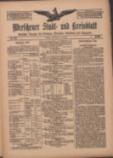 Wreschener Stadt und Kreisblatt: amtlicher Anzeiger f&uuml;r Wreschen, Miloslaw, Strzalkowo und Umgegend 1910.08.06 Nr93