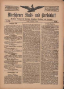 Wreschener Stadt und Kreisblatt: amtlicher Anzeiger f&uuml;r Wreschen, Miloslaw, Strzalkowo und Umgegend 1910.08.09 Nr94