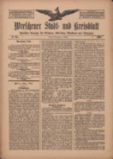 Wreschener Stadt und Kreisblatt: amtlicher Anzeiger f&uuml;r Wreschen, Miloslaw, Strzalkowo und Umgegend 1910.08.16 Nr97