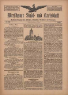 Wreschener Stadt und Kreisblatt: amtlicher Anzeiger f&uuml;r Wreschen, Miloslaw, Strzalkowo und Umgegend 1910.08.20 Nr99