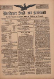 Wreschener Stadt und Kreisblatt: amtlicher Anzeiger f&uuml;r Wreschen, Miloslaw, Strzalkowo und Umgegend 1910.08.23 Nr100