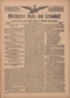 Wreschener Stadt und Kreisblatt: amtlicher Anzeiger f&uuml;r Wreschen, Miloslaw, Strzalkowo und Umgegend 1910.08.25 Nr101