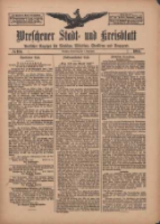Wreschener Stadt und Kreisblatt: amtlicher Anzeiger f&uuml;r Wreschen, Miloslaw, Strzalkowo und Umgegend 1910.09.01 Nr104