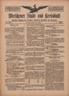 Wreschener Stadt und Kreisblatt: amtlicher Anzeiger f&uuml;r Wreschen, Miloslaw, Strzalkowo und Umgegend 1910.09.06 Nr106