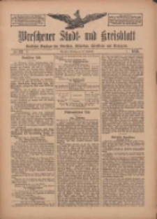 Wreschener Stadt und Kreisblatt: amtlicher Anzeiger f&uuml;r Wreschen, Miloslaw, Strzalkowo und Umgegend 1910.09.20 Nr112