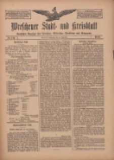 Wreschener Stadt und Kreisblatt: amtlicher Anzeiger f&uuml;r Wreschen, Miloslaw, Strzalkowo und Umgegend 1910.09.22 Nr114