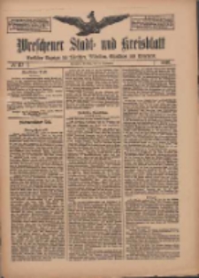 Wreschener Stadt und Kreisblatt: amtlicher Anzeiger für Wreschen, Miloslaw, Strzalkowo und Umgegend 1910.09.27 Nr117