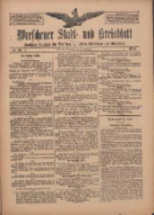 Wreschener Stadt und Kreisblatt: amtlicher Anzeiger für Wreschen, Miloslaw, Strzalkowo und Umgegend 1910.09.29 Nr118