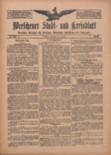 Wreschener Stadt und Kreisblatt: amtlicher Anzeiger f&uuml;r Wreschen, Miloslaw, Strzalkowo und Umgegend 1910.10.01 Nr119