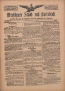 Wreschener Stadt und Kreisblatt: amtlicher Anzeiger f&uuml;r Wreschen, Miloslaw, Strzalkowo und Umgegend 1910.10.06 Nr121