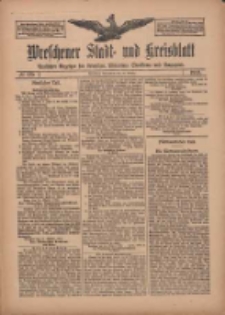 Wreschener Stadt und Kreisblatt: amtlicher Anzeiger für Wreschen, Miloslaw, Strzalkowo und Umgegend 1910.10.15 Nr125