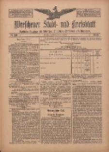 Wreschener Stadt und Kreisblatt: amtlicher Anzeiger f&uuml;r Wreschen, Miloslaw, Strzalkowo und Umgegend 1910.10.27 Nr130
