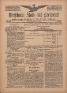 Wreschener Stadt und Kreisblatt: amtlicher Anzeiger für Wreschen, Miloslaw, Strzalkowo und Umgegend 1910.10.27 Nr130