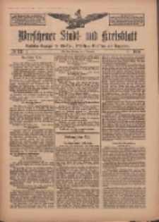 Wreschener Stadt und Kreisblatt: amtlicher Anzeiger f&uuml;r Wreschen, Miloslaw, Strzalkowo und Umgegend 1910.11.01 Nr132