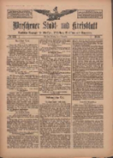 Wreschener Stadt und Kreisblatt: amtlicher Anzeiger für Wreschen, Miloslaw, Strzalkowo und Umgegend 1910.11.01 Nr132