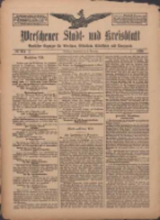 Wreschener Stadt und Kreisblatt: amtlicher Anzeiger f&uuml;r Wreschen, Miloslaw, Strzalkowo und Umgegend 1910.11.05 Nr134