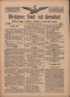 Wreschener Stadt und Kreisblatt: amtlicher Anzeiger f&uuml;r Wreschen, Miloslaw, Strzalkowo und Umgegend 1910.11.10 Nr136