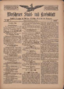 Wreschener Stadt und Kreisblatt: amtlicher Anzeiger für Wreschen, Miloslaw, Strzalkowo und Umgegend 1910.11.12 Nr137