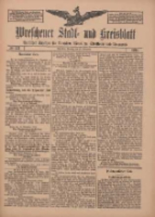 Wreschener Stadt und Kreisblatt: amtlicher Anzeiger f&uuml;r Wreschen, Miloslaw, Strzalkowo und Umgegend 1910.11.22 Nr141