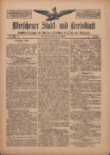 Wreschener Stadt und Kreisblatt: amtlicher Anzeiger f&uuml;r Wreschen, Miloslaw, Strzalkowo und Umgegend 1910.11.26 Nr143