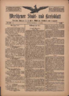 Wreschener Stadt und Kreisblatt: amtlicher Anzeiger f&uuml;r Wreschen, Miloslaw, Strzalkowo und Umgegend 1910.12.15 Nr151
