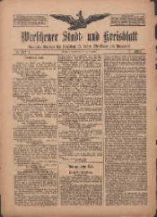Wreschener Stadt und Kreisblatt: amtlicher Anzeiger f&uuml;r Wreschen, Miloslaw, Strzalkowo und Umgegend 1910.12.17 Nr152