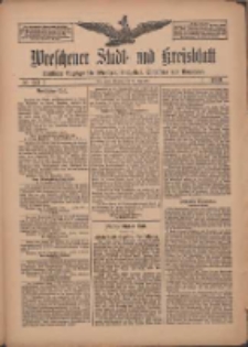 Wreschener Stadt und Kreisblatt: amtlicher Anzeiger f&uuml;r Wreschen, Miloslaw, Strzalkowo und Umgegend 1910.12.20 Nr153