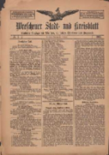 Wreschener Stadt und Kreisblatt: amtlicher Anzeiger für Wreschen, Miloslaw, Strzalkowo und Umgegend 1912.01.09 Nr3