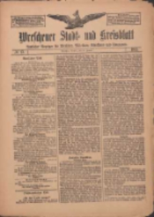 Wreschener Stadt und Kreisblatt: amtlicher Anzeiger f&uuml;r Wreschen, Miloslaw, Strzalkowo und Umgegend 1912.01.30 Nr13