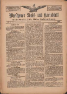 Wreschener Stadt und Kreisblatt: amtlicher Anzeiger f&uuml;r Wreschen, Miloslaw, Strzalkowo und Umgegend 1912.02.08 Nr17
